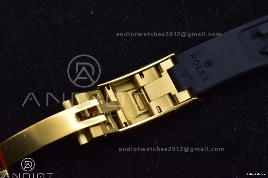 1:1 126518 808 Oysterflex Flexible QF on Black V6 Daytona Dial SH4131 Edition Best (Weighted) Strap YG 0223